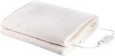 Warmtedeken Fleece 1 persoons - Tristar BW-4753 - Elektrische deken - Warmte deken elektrisch - 150x80 cm - 2 warmteinstellingen - Geschikt voor wasmachine - Wit