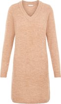 PCELLEN LS V-NECK KNIT DRESS NOOS