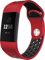 Fitbit Charge 4 bandje - iMoshion Siliconen Sport Activity tracker bandje - Zwart