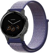 iMoshion Bandje Geschikt voor Garmin Vivoactive 4L - iMoshion Nylon bandje - Blauw