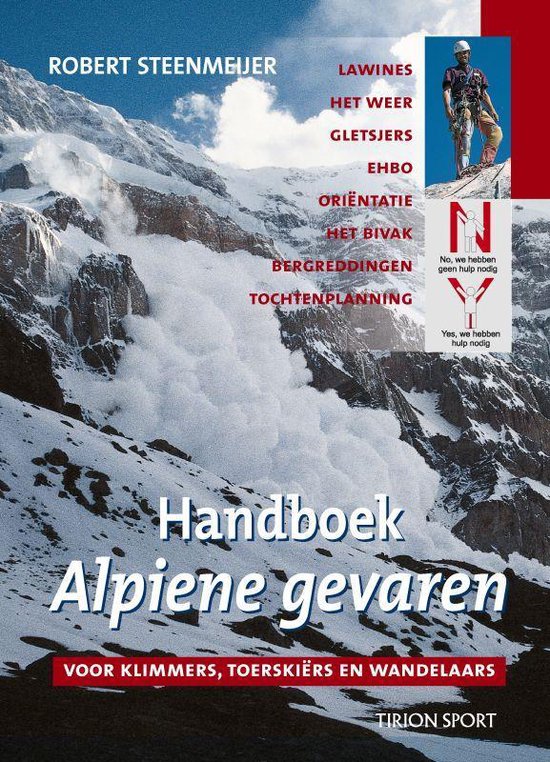 Cover van het boek 'Handboek alpiene gevaren'