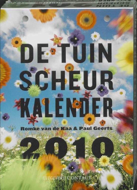 Cover van het boek 'De Tuinscheurkalender / 2010'