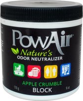 Powair Block geurverwijderaar - geurneutralisor Apple Crumble - 170 gr