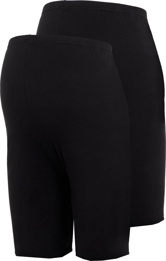 Mamalicious - MLLENNA JERSEY SHORTS 2PACK NOOS A, - Noir - Femme - Taille S
