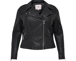 ONLY CARMAKOMA - CAREMMY FAUX LEATHER BIKER NOOS Dames Jas