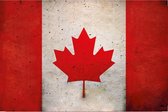 Wandbord - Vlag Van Canada
