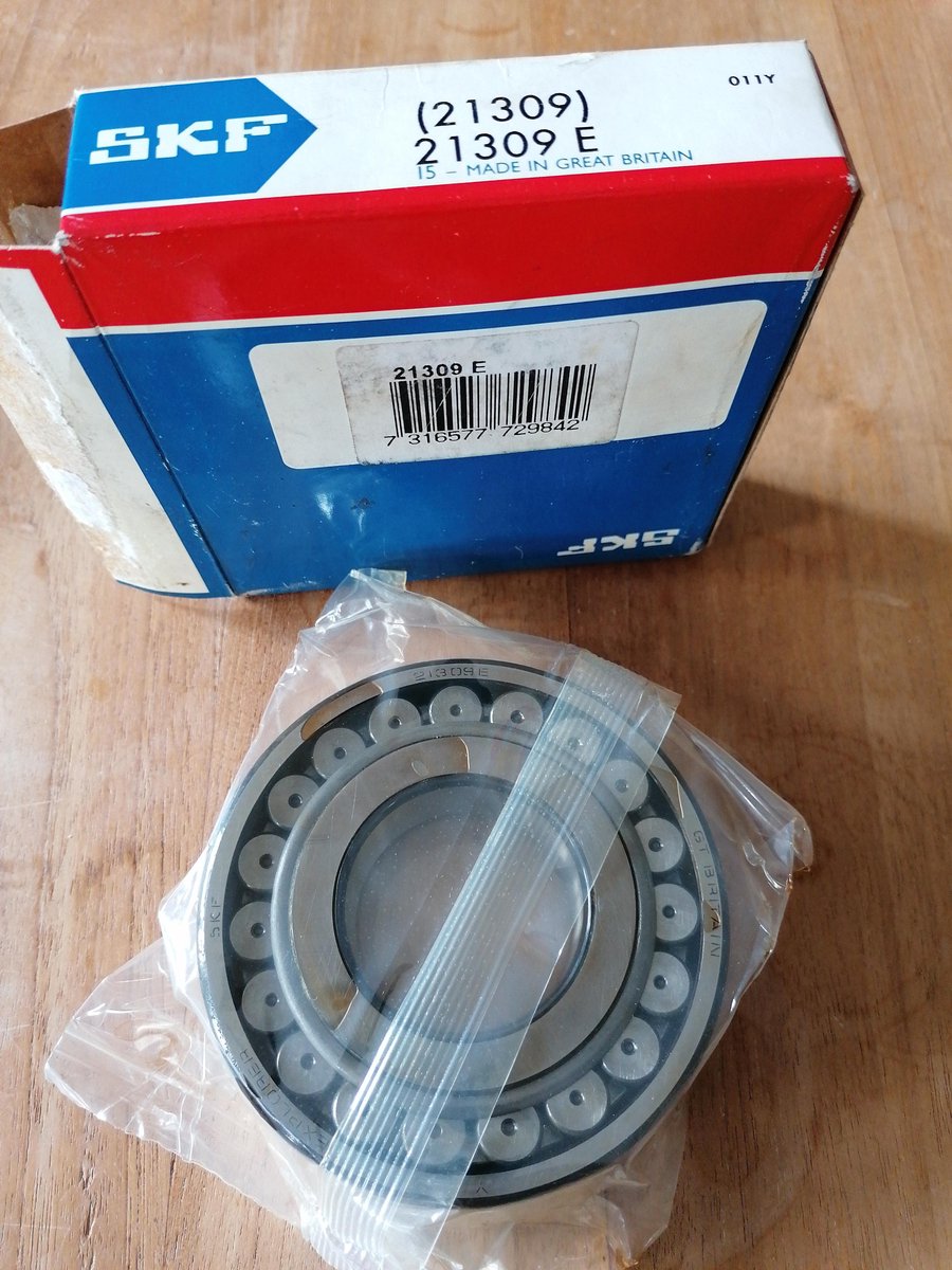 SKF Tonlager 21309 E  As diameter: 45 mm Buiten diameter: 100 mm Dikte: 25 mm