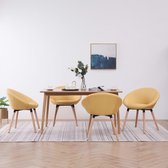 Eetkamerstoelen set 4 stuks  (Incl LW anti kras viltjes) - Eetkamer stoelen - Extra stoelen voor huiskamer - Dineerstoelen – Tafelstoelen