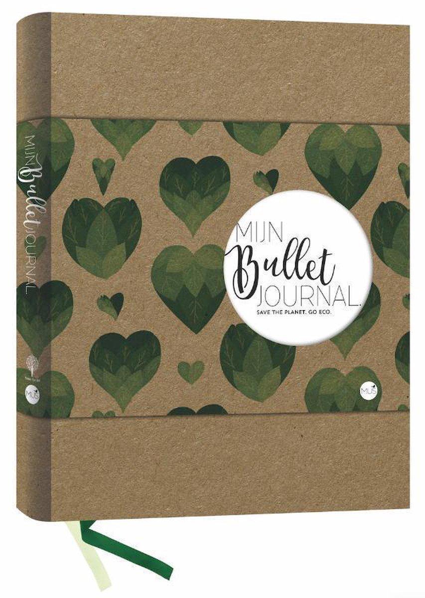 Mijn Bullet Journal Go Eco + Set van 3 Zebra Mildliners Pastel Kleuren + BuJo Liniaal / Stencil / Pen