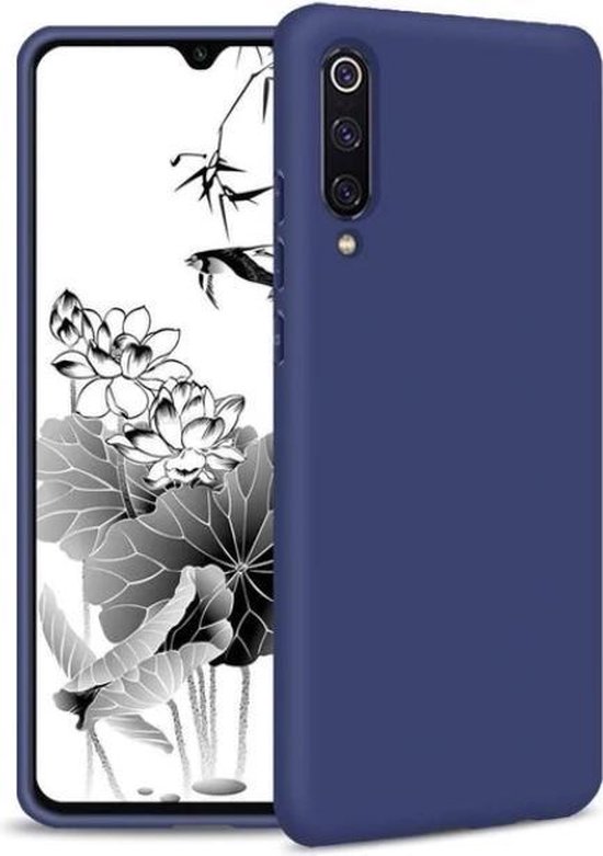 Samsung Galaxy A51 Back Cover Telefoonhoesje Blauw Siliconen Hoesje