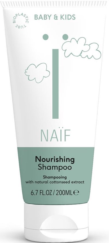 Naïf Natuurlijke baby shampoo - voor baby en kind - 200ml
