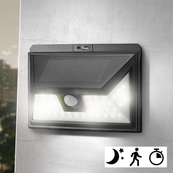 Koor isolatie de jouwe Buitenlamp met sensor - draadloos - 3 verschillende lichtmodussen - laadt  automatisch... | bol.com