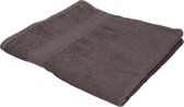 Voordelige badhanddoek grijs 70 x 140 cm 420 grams - Badkamer textiel handdoeken