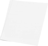 50 feuilles de papier hobby A4 blanc - Fournitures de bricolage - Fabrication avec du papier - Papier de bricolage