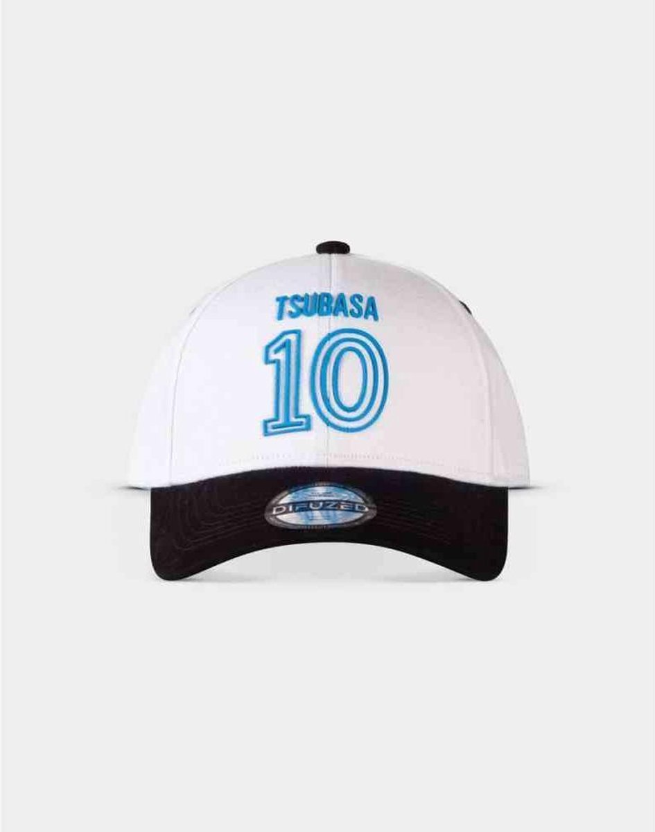 Captain Tsubasa Verstelbare pet Wit/Zwart
