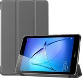 Tablet hoes geschikt voor Tablet hoes geschikt voor Huawei MatePad T8 Tri-Fold Book - Grijs