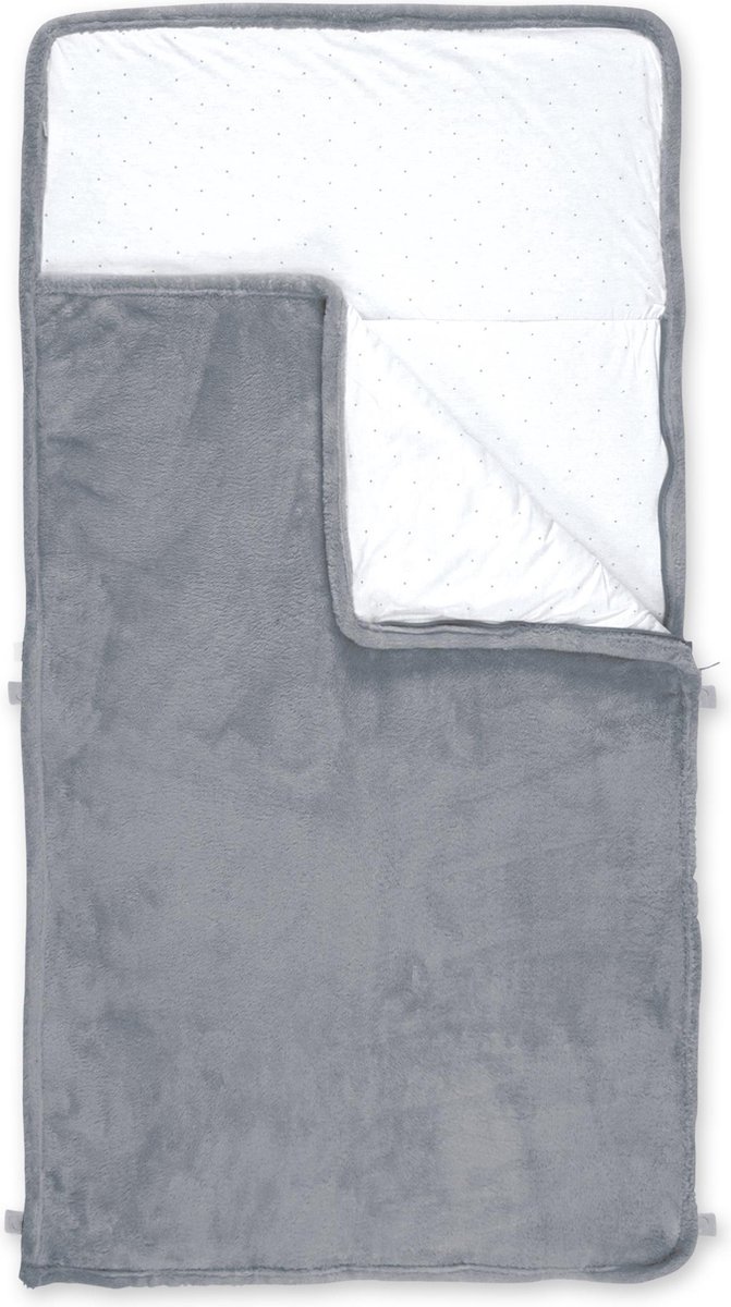 BEMINI Kinderslaapzak - Camping Bag 70x140cm - TOG 3 - Knus cocon - Grizou