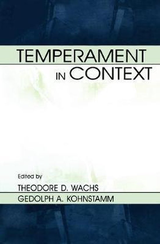 Temperament in Context - cover