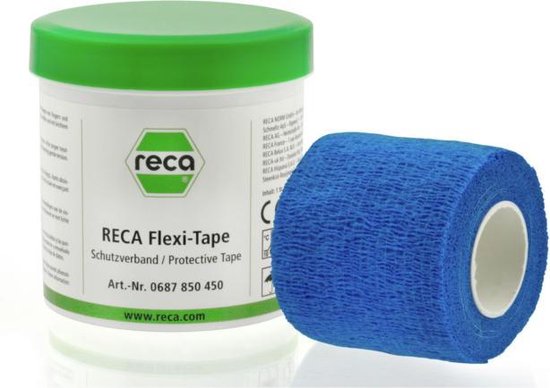 beschermen Prooi Concessie Reca Flexi Tape pleister tape buigzaam en blijft zitten bij vochtige  omstandigheden | bol.com