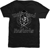 Tshirt Homme Motorhead - S- Bastards Zwart