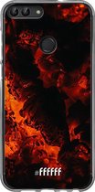 Huawei P Smart (2018) Hoesje Transparant TPU Case - Hot Hot Hot #ffffff