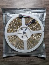 5050 RGB LED Strip - 60 LEDs/m 12V 14.4W - waterdicht IP65 - 5 meter - 3M plakstrip - SMD 5050 - losse strip