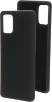 Mobiparts Siliconen Cover Case Samsung Galaxy A71 (2020) Zwart hoesje