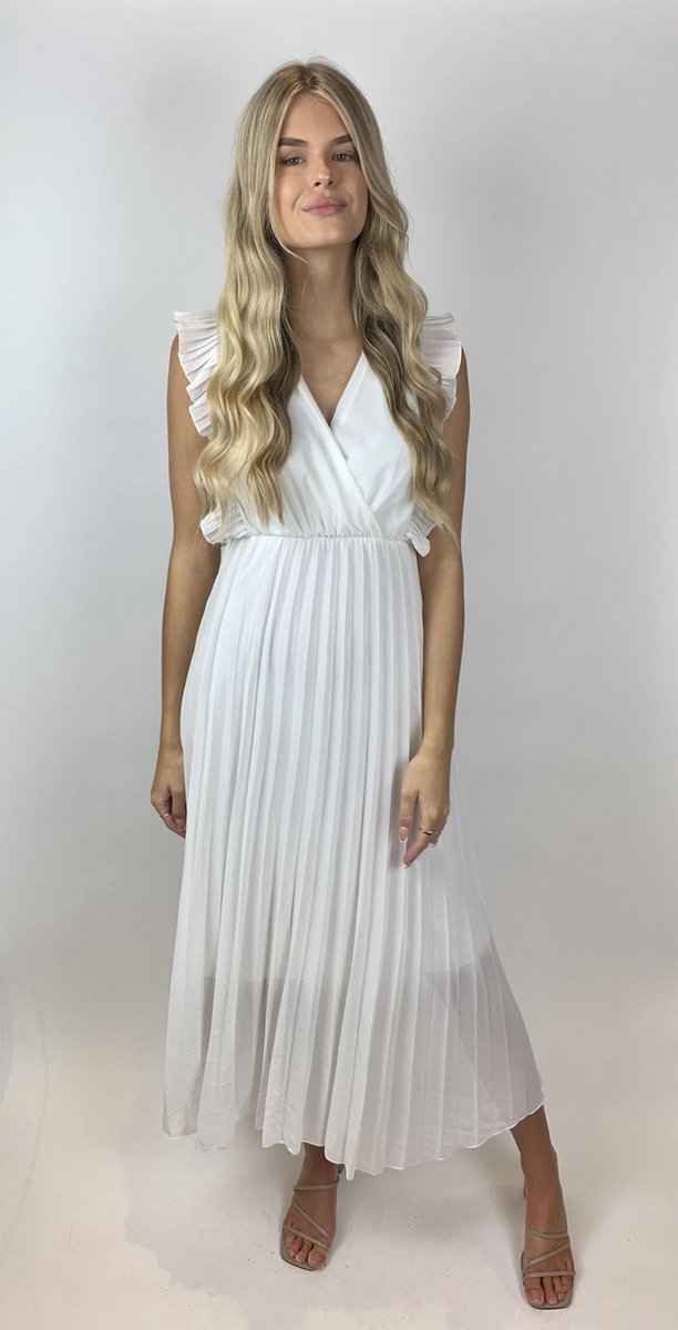 Witte maxi jurk | bol.com