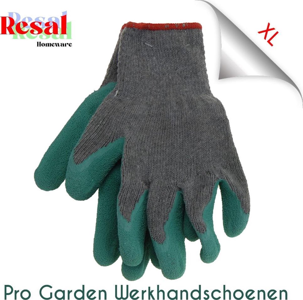 Resal Homeware Pro Garden Werkhandschoen Groen - Maat XL
