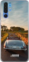 Huawei P30 Pro Hoesje Transparant TPU Case - Oldtimer Mercedes #ffffff