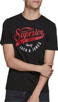 Jack & Jones T-shirt - Mannen - zwart,rood,wit