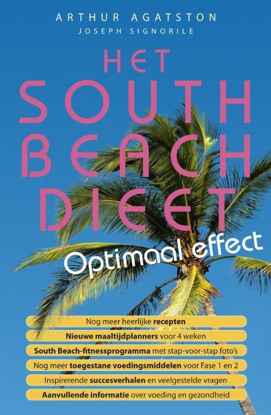 Cover van het boek 'South Beach Dieet. Het vervolg' van Arthur Agatston