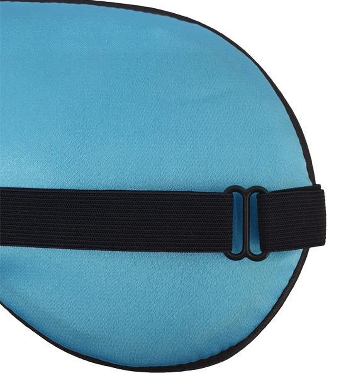 Slaapmaskers Extra Zacht Satijn – 2 Stuks - Blauw & Licht Blauw - Thuis - Slaapmasker - Verduisterend - Onderweg - Vliegtuig - Festival - Slaapcomfort - oDaani — afbeelding 3
