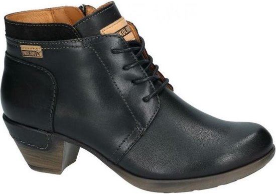 Pikolinos -Dames - zwart - enkellaarzen - maat 39 | bol.com