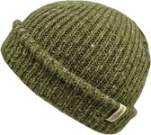 Eski Muts Groen - Groene Beanie - Wakefield Headwear - Mutsen