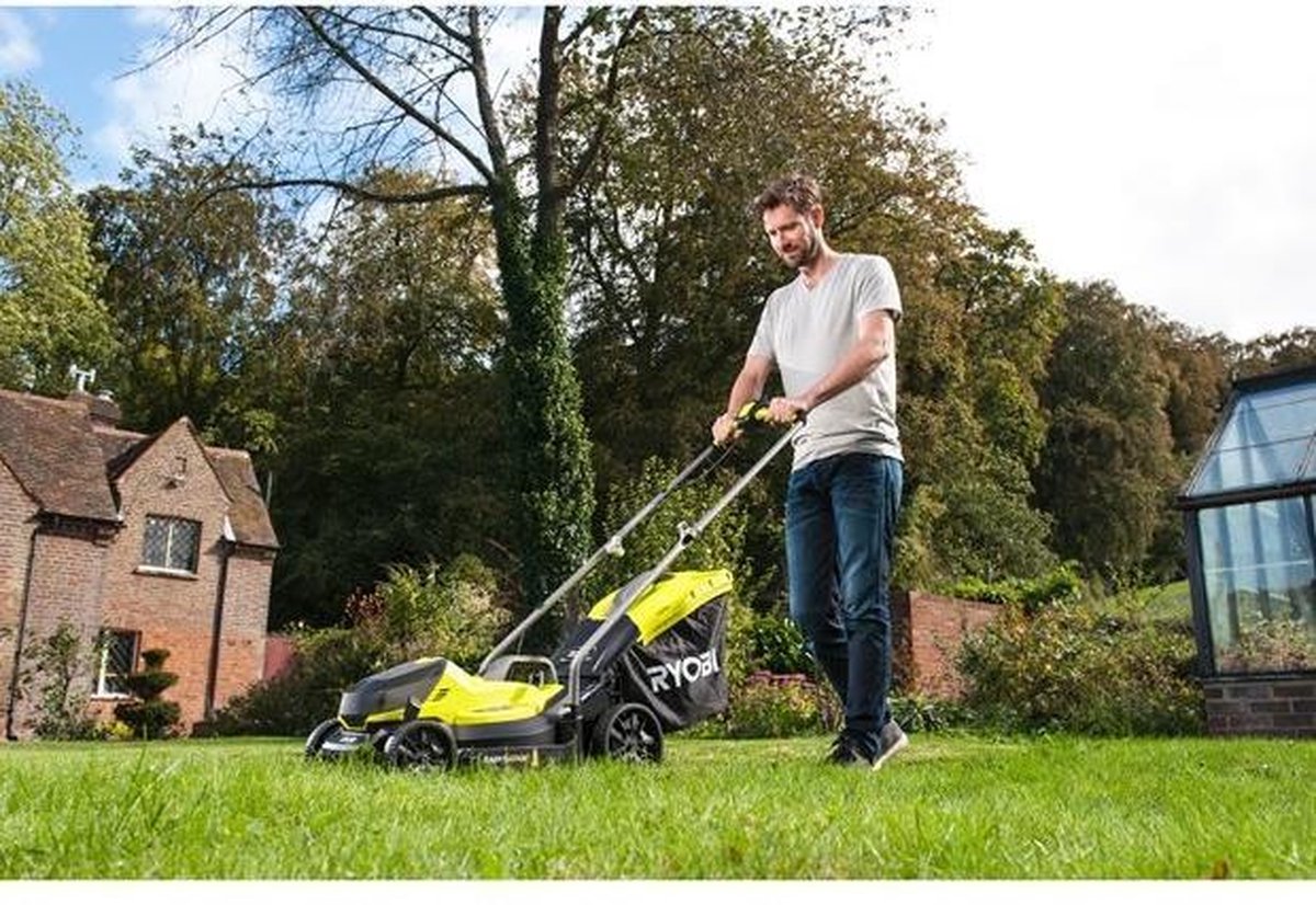 RYOBI - Tondeuse 18V ONE+ 33 cm (sans batterie) - OLM1833B