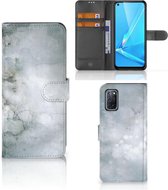 Flip case OPPO A72 | OPPO A52 Smartphone Hoesje Painting Grey