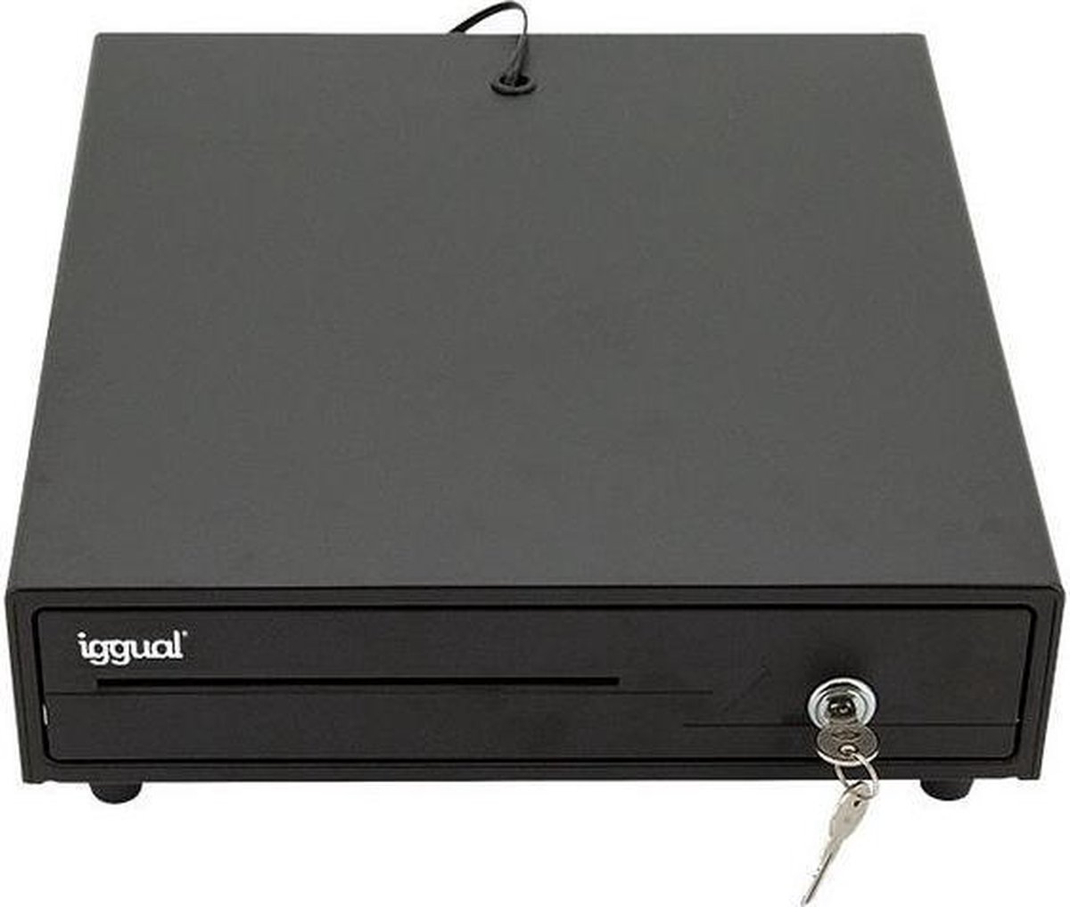 Iggual Kassa lade iron-10 zwart