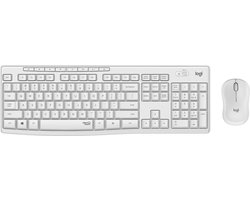 Logitech MK295 Silent - Draadloze muis- en toetsenbordcombinatie - AZERTY FR / Wit