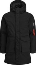 Jack & Jones - JORFORTUNEE PARKA - Black - Mannen - Maat S