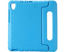 Kinder Tablethoes met Handvat Blauw Geschikt voor Lenovo Tab M8 - Tablethoes Kindvriendelijk - Beschermhoes voor Kinderen - Shockproof - met Standaard - Tegen Vallen