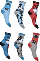 6 paar sokken Mickey Mouse maat 27/30
