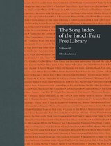 The Song Index of the Enoch Pratt Free Library
