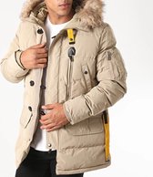 Heren Winterjas Beige Jumper