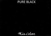 Pure black kalkverf Mia colore 1 liter