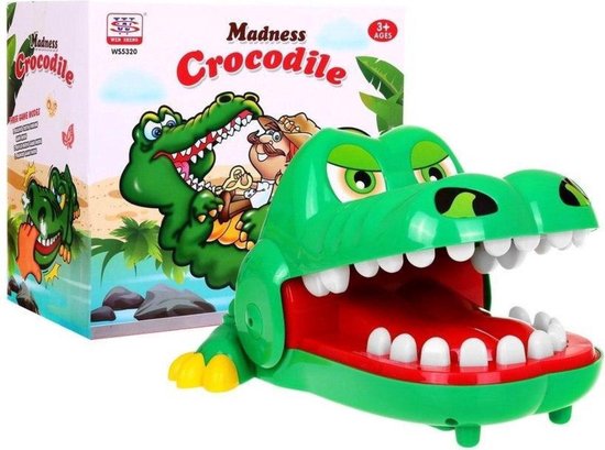 Furious Crocodile Jeu Dentiste Toothache Jeu de société Jeu d'action Jeu  d'enfant, Jeux