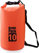 Doodadeals Ocean Pack 10 liter – Waterdichte zak – Dry bag – Outdoor Plunjezak – Oranje