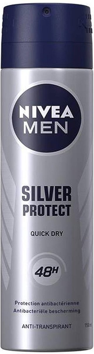 Nivea Men Silver Protect Dynamic Anti-Transpirant Spray  (4005900457547)