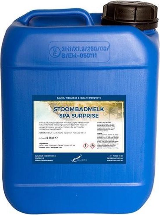 Stoombadmelk Spa Surprise 5 liter
