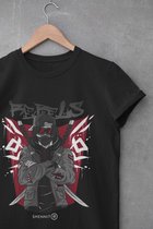 REBEL T-Shirt Maat S | Biker Ninja Samurai Sword Zwaard Anime Manga Animated Fan Merch Japan #2